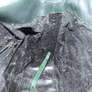 GUCCI Bamboo Hand Bag Suede 2way Green Gold 001 1014 1638 0 Auth 154655-18