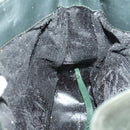 GUCCI Bamboo Hand Bag Suede 2way Green Gold 001 1014 1638 0 Auth 154655-19