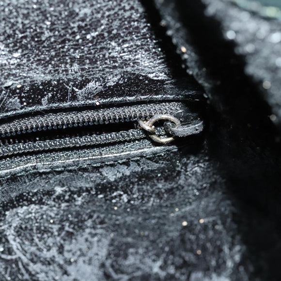 GUCCI Bamboo Hand Bag Suede 2way Green Gold 001 1014 1638 0 Auth 154655