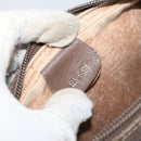 GUCCI GG Supreme Web Sherry Line Bag PVC Beige Gold 001 122 6594 Auth 154659-18