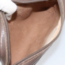 GUCCI GG Supreme Web Sherry Line Bag PVC Beige Gold 001 122 6594 Auth 154659-19