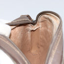 GUCCI GG Supreme Web Sherry Line Bag PVC Beige Gold 001 122 6594 Auth 154659-20