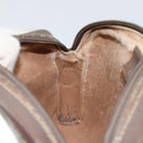 GUCCI GG Supreme Web Sherry Line Bag PVC Beige Gold 001 122 6594 Auth 154659-21