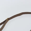 GUCCI GG Supreme Web Sherry Line Bag PVC Beige Gold 001 122 6594 Auth 154659-8