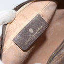 GUCCI GG Supreme Web Sherry Line Bag PVC Beige Gold 119 02 087 Auth 154660-17