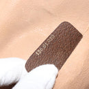 GUCCI GG Supreme Web Sherry Line Clutch Bag PVC Red Beige Auth 154661-12