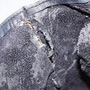 GUCCI Web Sherry Line Shoulder Bag Leather Black Gold Red Auth 154664-20