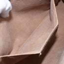 GUCCI GG Supreme Web Sherry Line Clutch Bag PVC Red Beige 89 01 033 Auth 154671-17