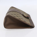 GUCCI GG Supreme Web Sherry Line Clutch Bag PVC Red Beige 89 01 033 Auth 154671-5