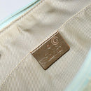 GUCCI GG Canvas Shoulder Bag Outlet Light Blue Gold 005 0813 Auth 154672-15