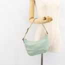 GUCCI GG Canvas Shoulder Bag Outlet Light Blue Gold 005 0813 Auth 154672-21