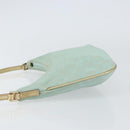 GUCCI GG Canvas Shoulder Bag Outlet Light Blue Gold 005 0813 Auth 154672-5