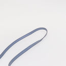 Salvatore Ferragamo Gancini Hand Bag Leather 2way Light Blue Gold Auth 154674-15