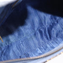 Salvatore Ferragamo Gancini Hand Bag Leather 2way Light Blue Gold Auth 154674-11