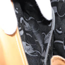 Salvatore Ferragamo Gancini Hand Bag Leather Beige Gold Auth 154675-21