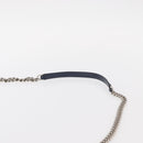 Salvatore Ferragamo Vala Hand Bag Denim 2way Navy Silver Auth 154676V-15