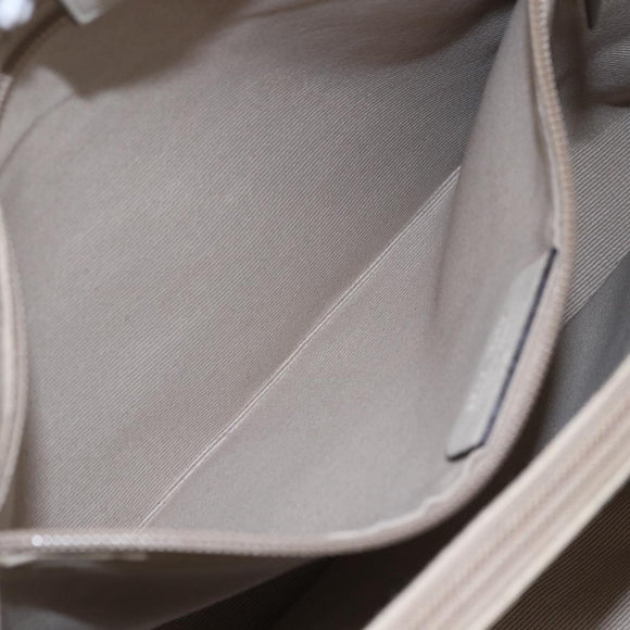 Salvatore Ferragamo Vala Hand Bag Leather Ivory Auth 154681