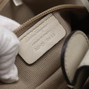 Salvatore Ferragamo Vala Hand Bag Leather Ivory Auth 154681-22