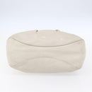Salvatore Ferragamo Vala Hand Bag Leather Ivory Auth 154681-9