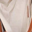 Salvatore Ferragamo Gancini Shoulder Bag Leather Brown Gold Auth 154688-11