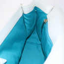 Salvatore Ferragamo Gancini Shoulder Bag Leather White Gold Auth 154689-17