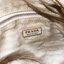 PRADA Shoulder Bag Nylon Orange Gold Auth 154692-20