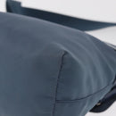 PRADA Shoulder Bag Nylon Light Blue Silver Auth 154694-16