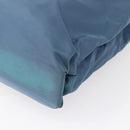 PRADA Shoulder Bag Nylon Light Blue Silver Auth 154696-15