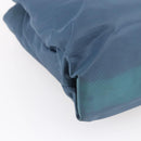 PRADA Shoulder Bag Nylon Light Blue Silver Auth 154696-16