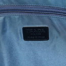 PRADA Shoulder Bag Nylon Light Blue Silver Auth 154696-19