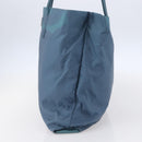 PRADA Shoulder Bag Nylon Light Blue Silver Auth 154696-4