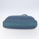 PRADA Shoulder Bag Nylon Light Blue Silver Auth 154696-5