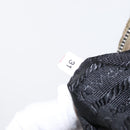 PRADA Chain Shoulder Bag Nylon Beige Silver Auth 154698-11