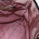 PRADA Tote Bag Nylon Black Gold Auth 154701-19