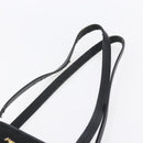 PRADA Tote Bag Nylon Black Gold Auth 154701-8