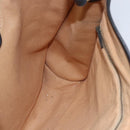 CELINE C Sulky Shoulder Bag Canvas Navy Gold Auth 154713-17