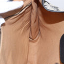 CELINE C Sulky Shoulder Bag Canvas Navy Gold Auth 154713-18