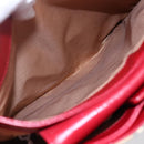 BURBERRY Nova Check Shoulder Bag Canvas Beige Gold Auth 154720-23