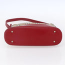 BURBERRY Nova Check Shoulder Bag Canvas Beige Gold Auth 154720-5