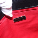 Burberrys Nova Check Shoulder Bag Wool Beige Silver Auth 154721V-10