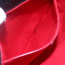 Burberrys Nova Check Shoulder Bag Wool Beige Silver Auth 154721V-12