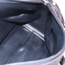 BALLY Hand Bag Leather Black Gold Auth 154726-18