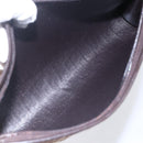 Christian Dior Trotter Canvas Shoulder Bag Brown Gold Auth 154731-16