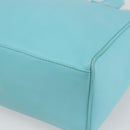 Christian Dior Micro bag Hand Bag Leather 2way Light Blue Gold Auth 154733-16