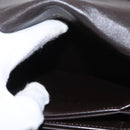 Christian Dior Trotter Canvas Shoulder Bag Brown Gold Auth 154734-20