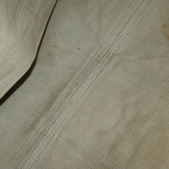 Christian Dior Trotter Canvas Boston Bag Beige Gold Auth 154737