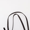 FENDI Zucca Canvas Mamma Baguette Shoulder Bag Black Brown Silver Auth 154739-14