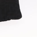 FENDI Zucca Canvas Shoulder Bag Black Silver Auth 154744-16