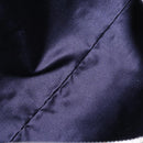 FENDI Zucchino Canvas Boston Bag Navy Silver Auth 154748-17