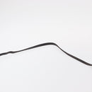 FENDI Zucchino Canvas Shoulder Bag Brown Silver Auth 154749-8